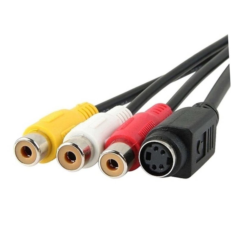 Gadpiparty VGA to S Video Converter Cable SVGA to TV Adapter Pure Copper Material - Image 2